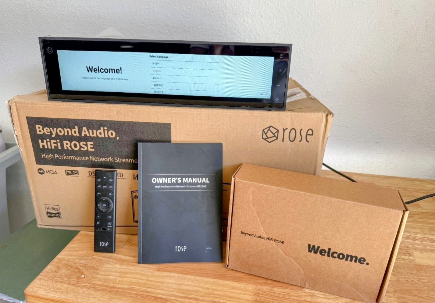 HiFi Rose RS150B High Performance Network Streamer