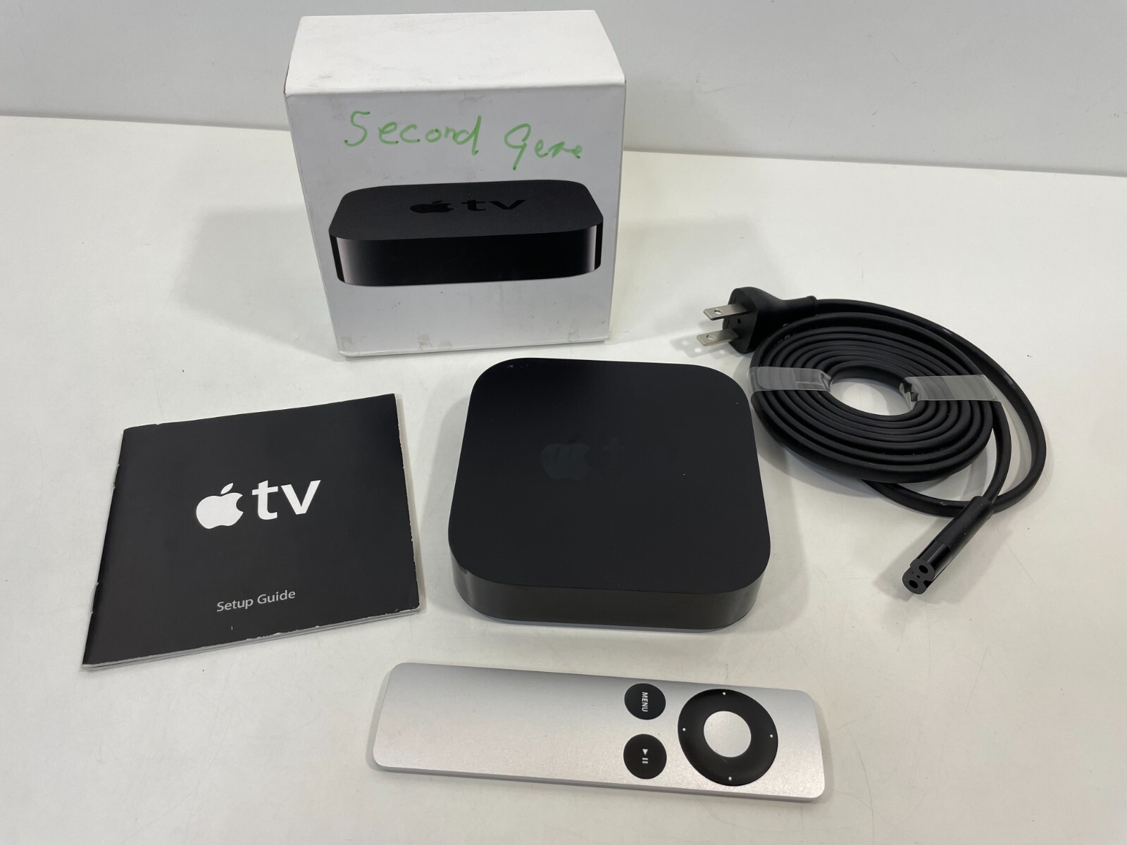 Apple TV HD Media Streamer Black Model A1427 HDMI