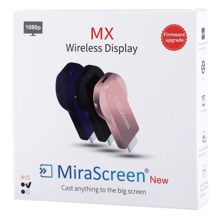 MiraScreen WiFi Display Dongle / Miracast Airplay DLNA Display Receiver Dongle W