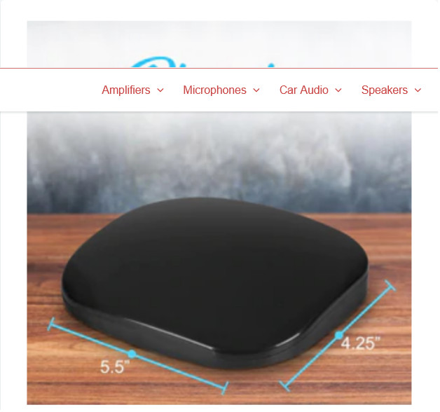 Pyle – PWFI23 Wireless Streaming Receiver – Black