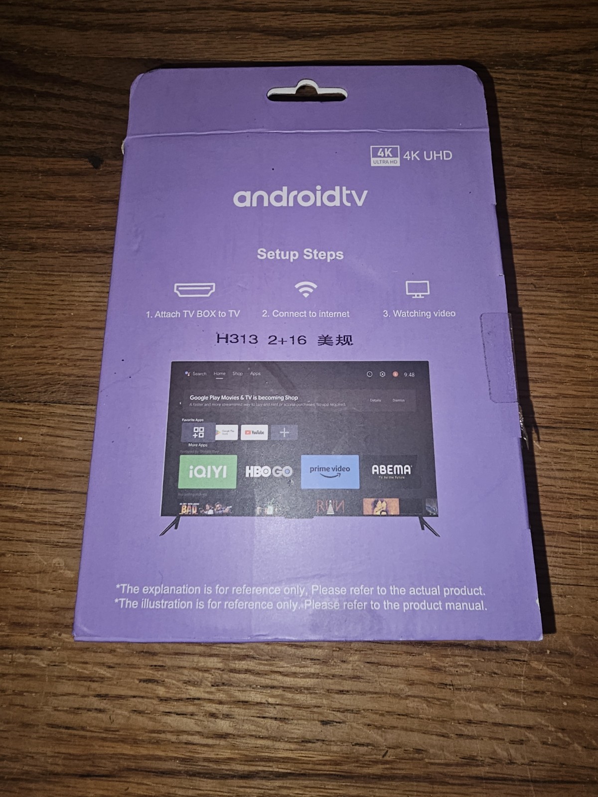 H96 MAX Smart TV Box Android 14 ATV TV Box 4K (New Distressed Box) FREE SHIPPING