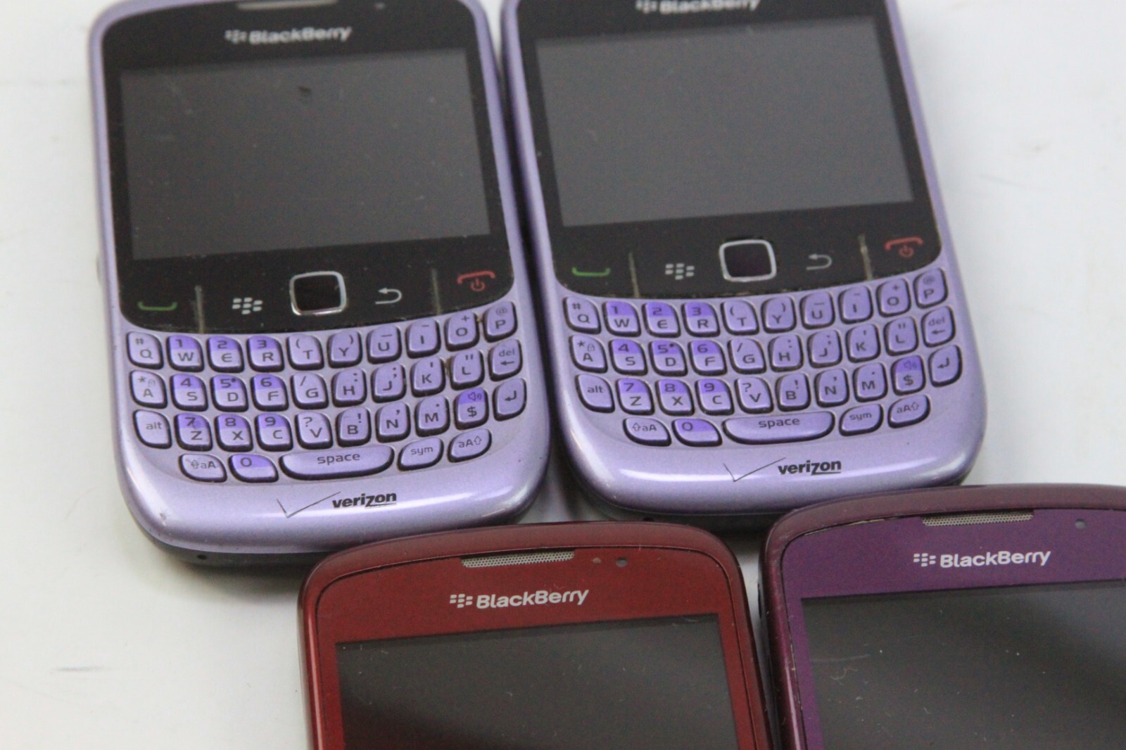 Lot of 4 Blackberry 8530 Verizon & Sprint Selling As Is