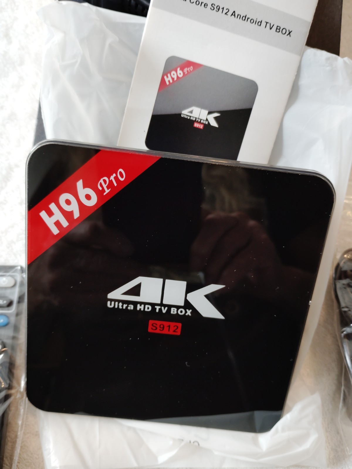 Android TV Box H96 Pro 4K Ultra HD Streaming Device New