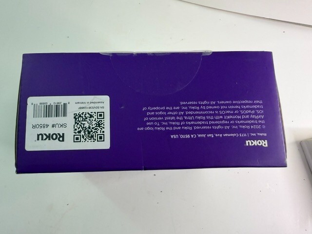 Roku Ultra 4K/HDR10+/Dolby Vision & Atmos Streaming Device Rechargeabl New* #639