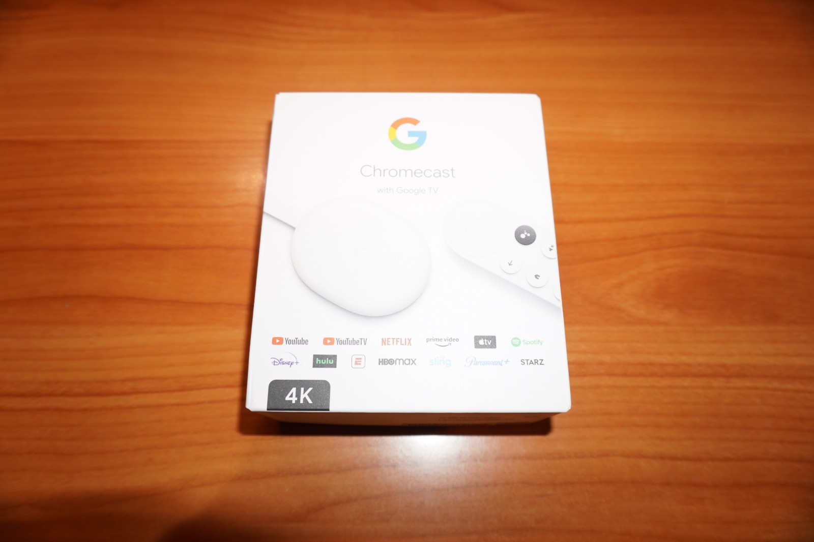 Google Chromecast with Google TV 4K UHD Media Streamer – Snow