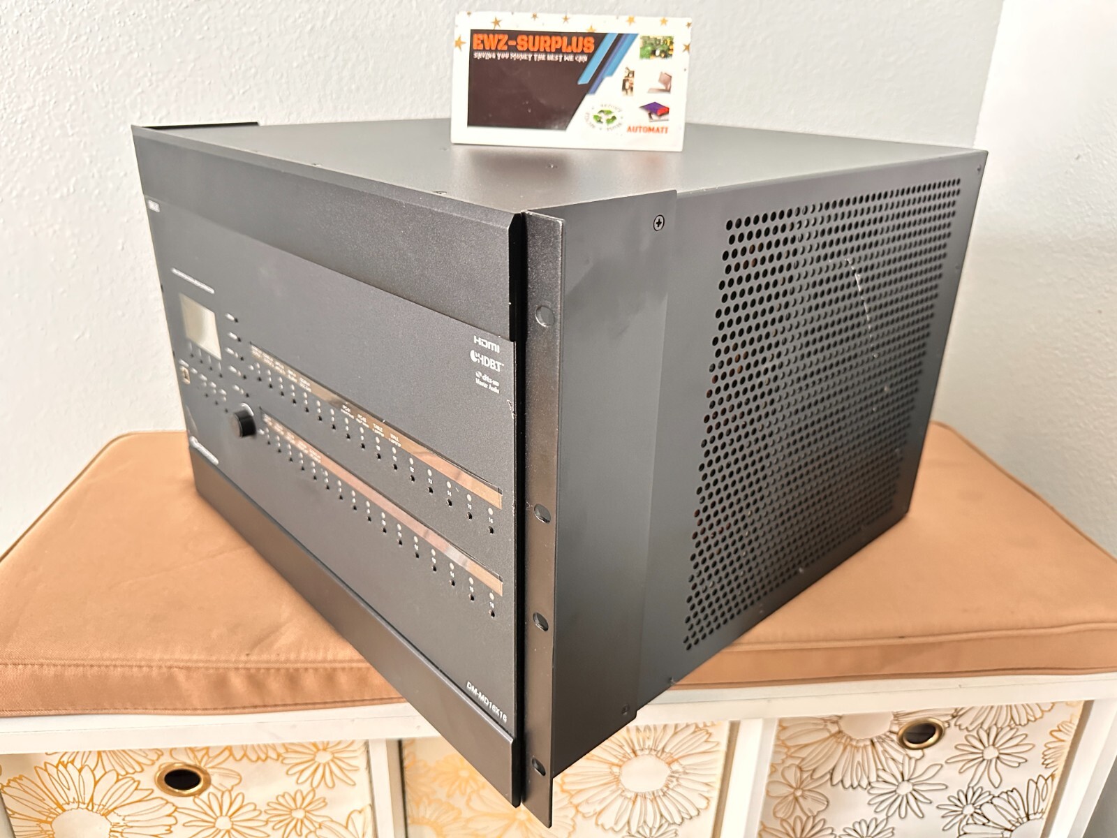 CRESTRON DM-MD16X16 HIGH DEFINITION DIGITAL MEDIA DISTRIBUTION DMC-HD DMCO-5533