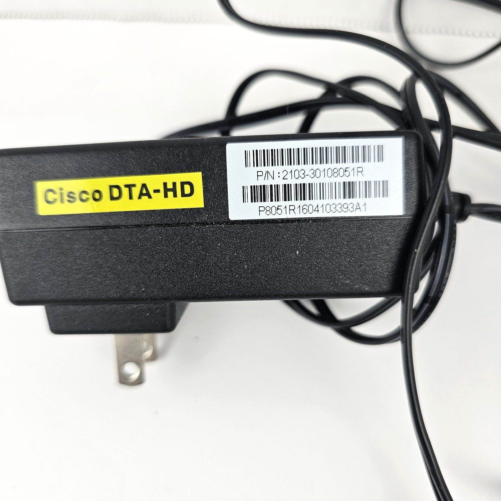 Cisco DTA 271HD Digital Transport Adapter Cable Box with Cisco Remote and Power