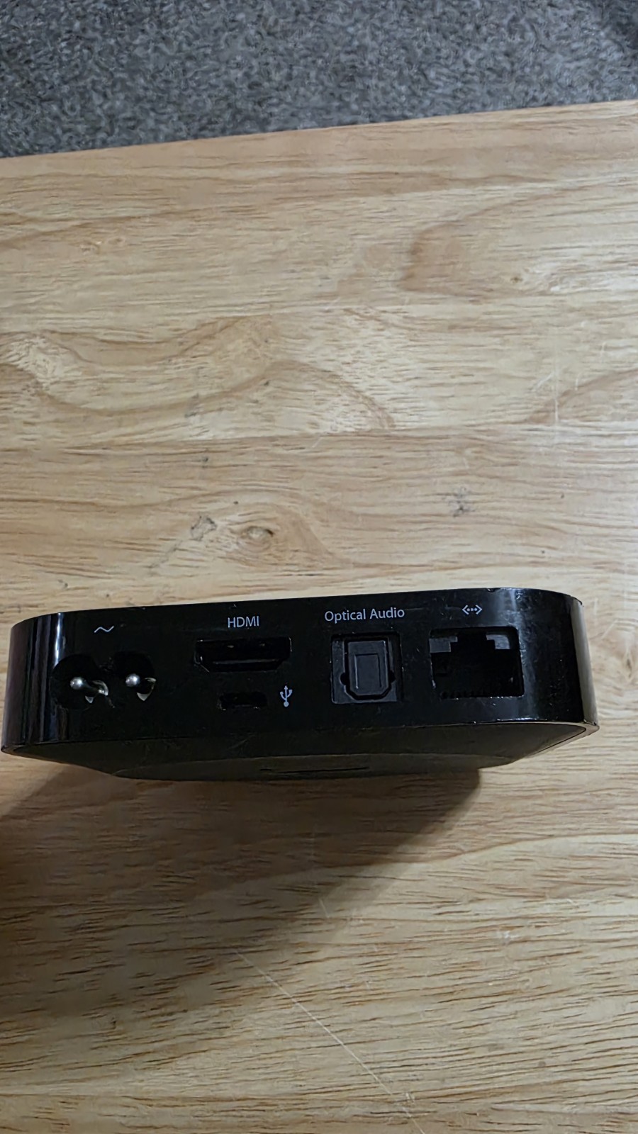 Apple TV 3rd Generation HDMI 1080p FHD Media Streamer – Black (Device Only)