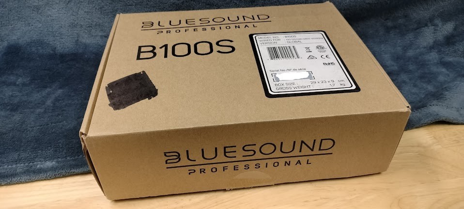 Bluesound Professional B100S 1 Zone Network Music Player