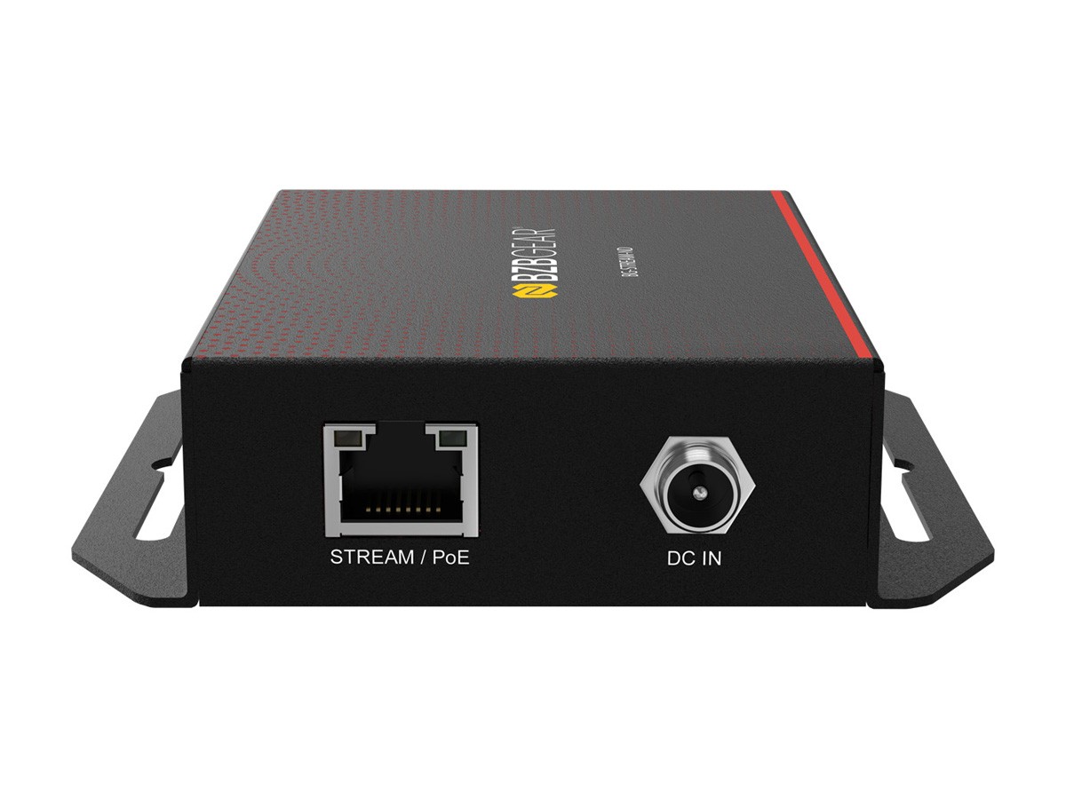 BZBGEAR IP/UVC to HDMI 2.0 POE Decoder Supports H.264/H.265/AVC/NDI Support