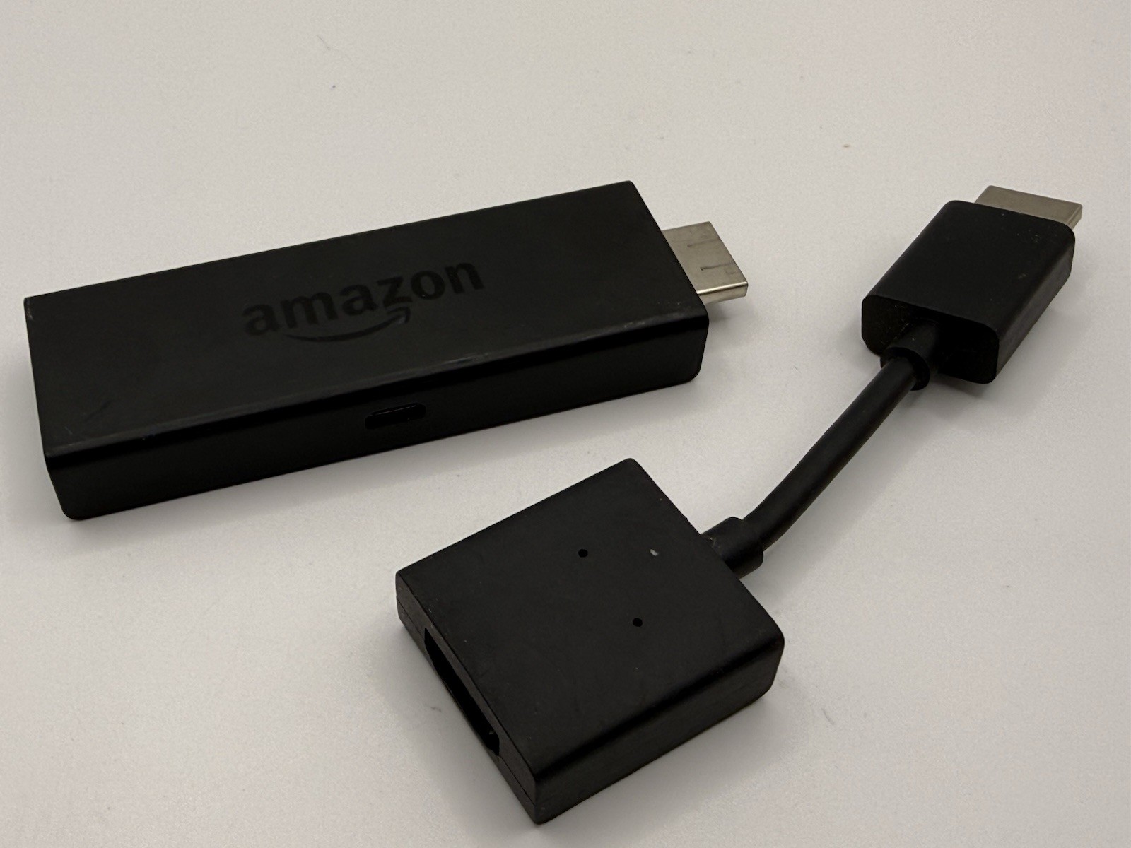 Amazon Fire TV Stick LY73PR HDMI Streaming Media Player Untested w Adapter