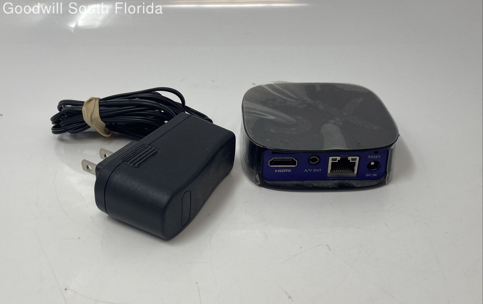 Roku 2 XS 3100X 2nd Gen Black Streaming Media Player With AC Adapter Not Tested