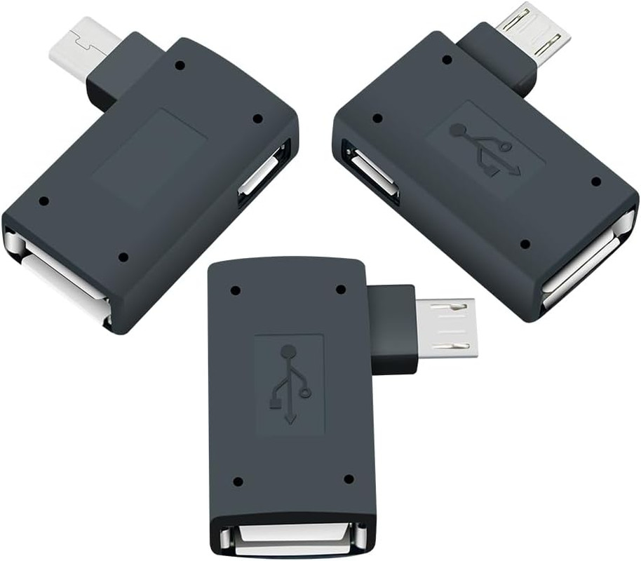 OTG Cable Adapter for fire Stick 4K Max,Added Memory to Your fire tv Stick 3Pack
