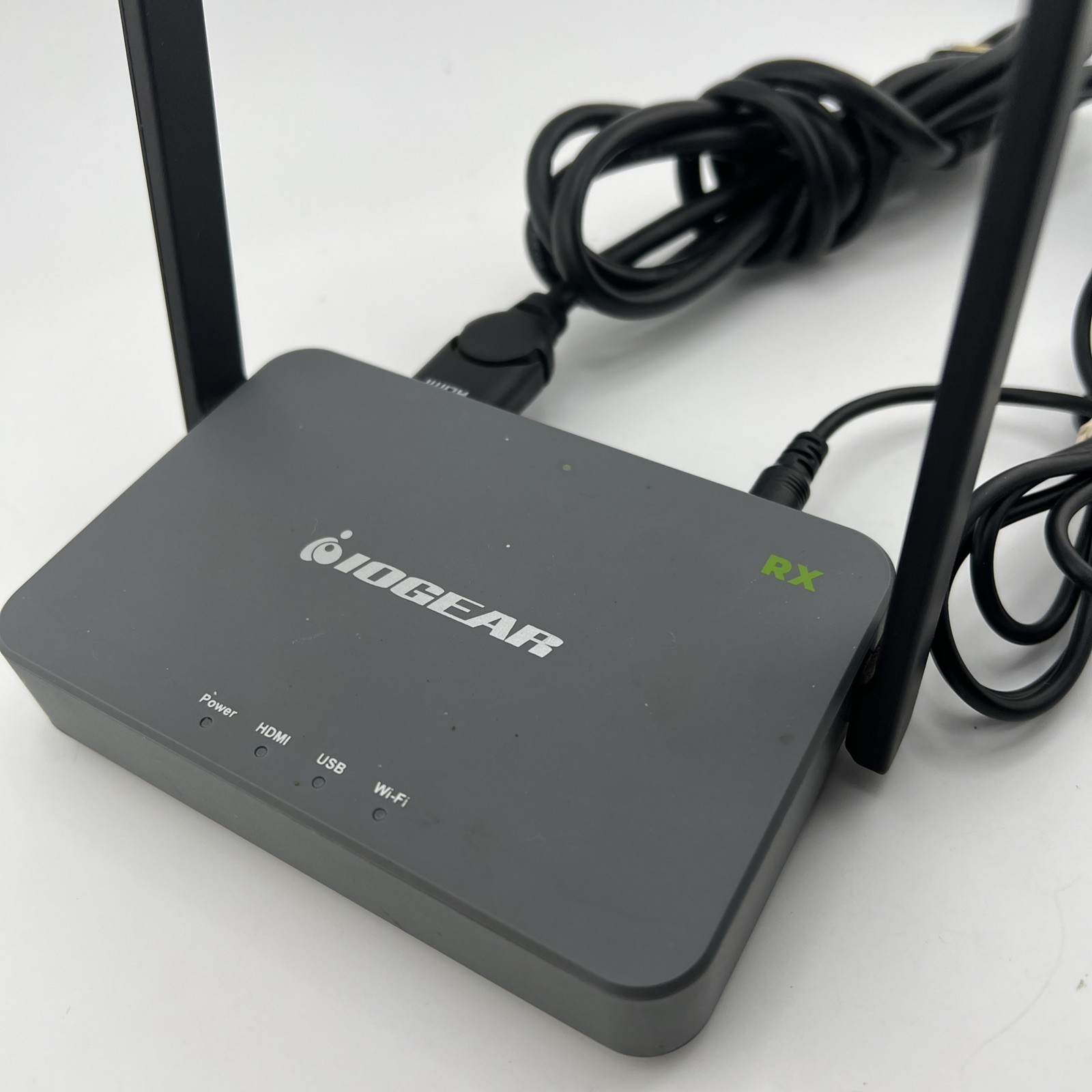 IOGEAR 4K HDMI Wireless Video TV Connection Kit GWKIT4K – RECEIVER ONLY + Cables