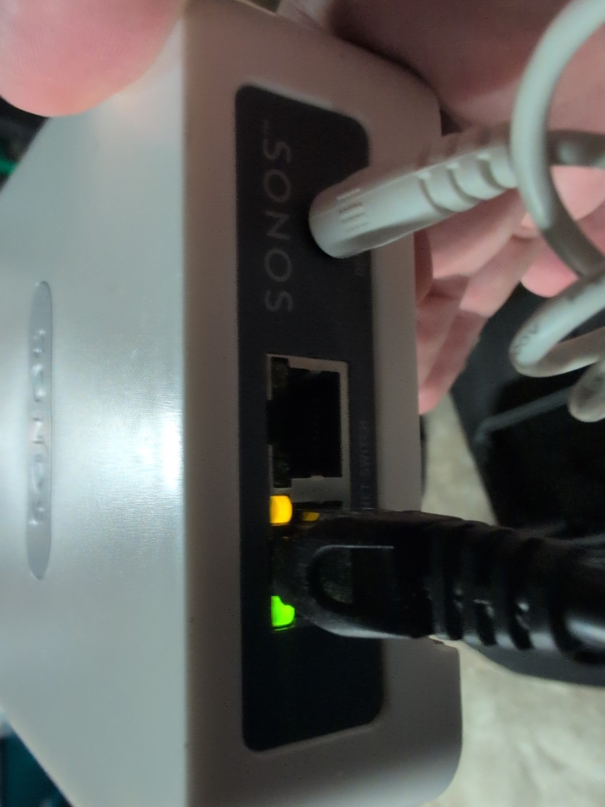 Sonos Bridge BRIDGE Wireless Network Adapter White with Power Supply Tested
