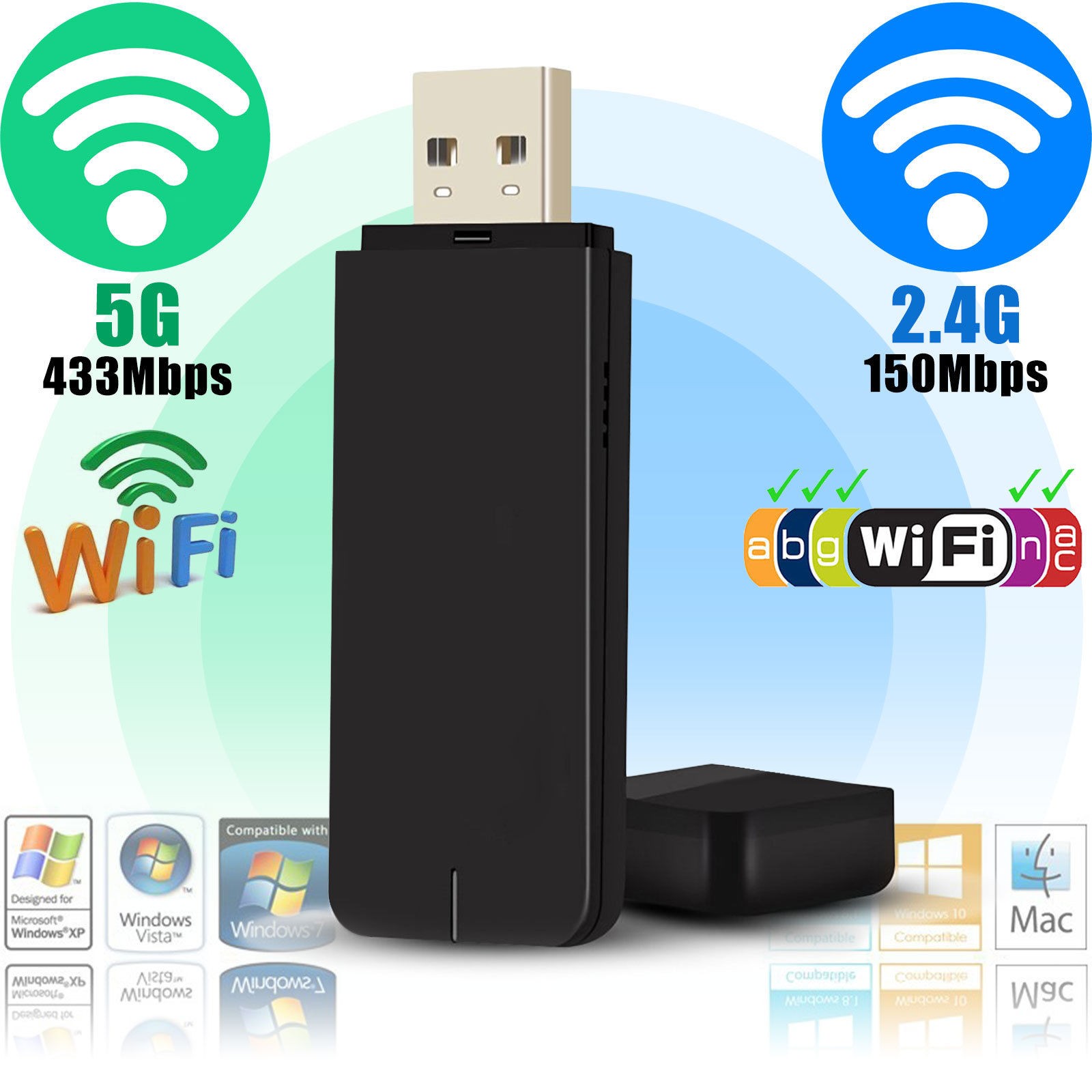 600Mbps Mag 254 Wireless Wifi USB Dongle Stick Adapter for MAG 250 254 256 270