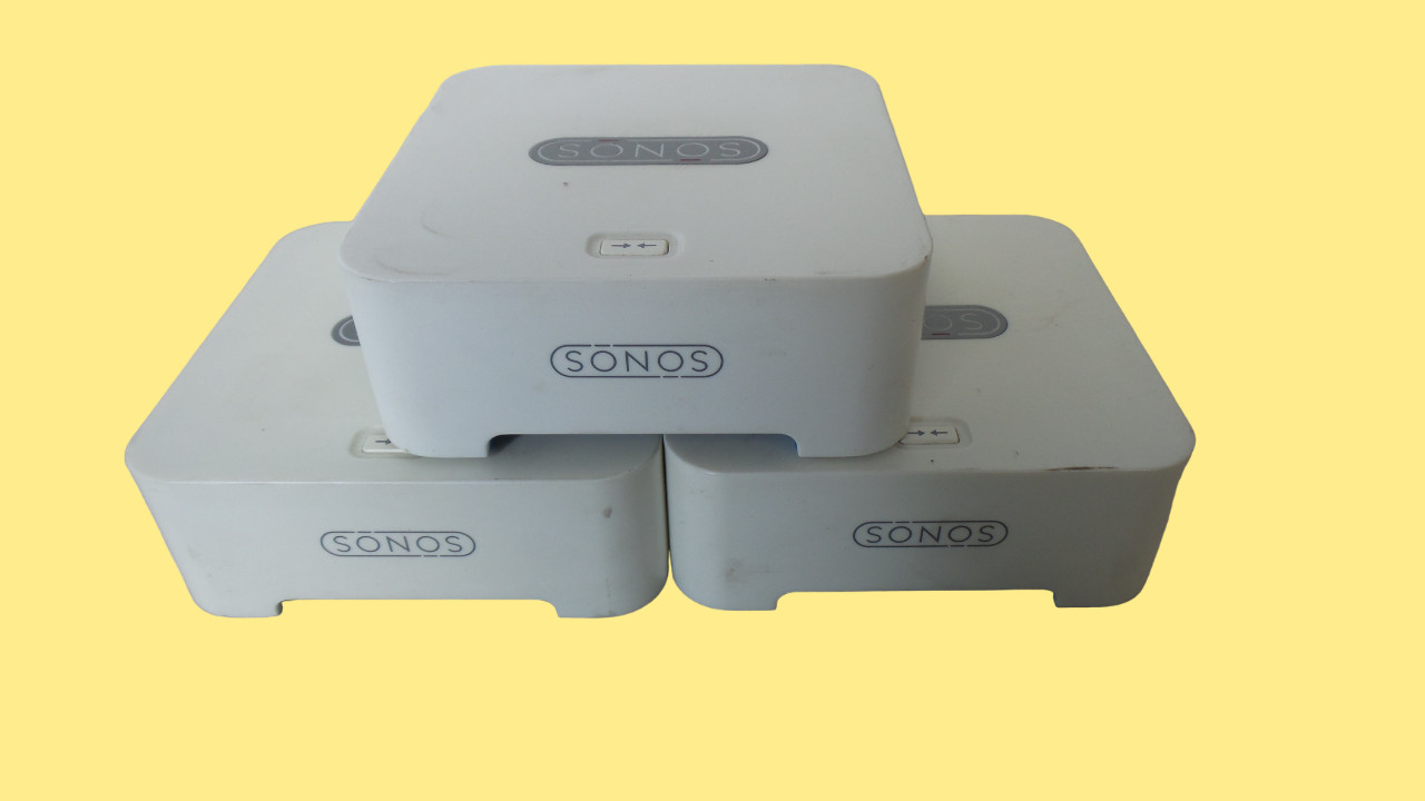 LOT OF 3 Sonos zoneBridge BR100 Wireless Hifi System – Free shipping
