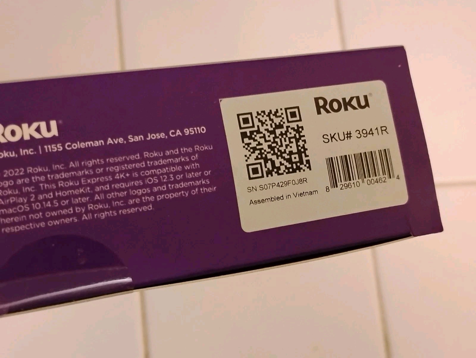 Roku Express 4K+ HD Streaming Media Player Easy Set up – NEW In Box