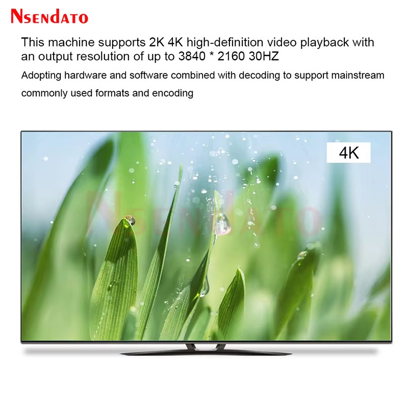 4K Full HD H.265 MKV USD3.0 HDD Media Player Center with Auto Play For USB OTG S
