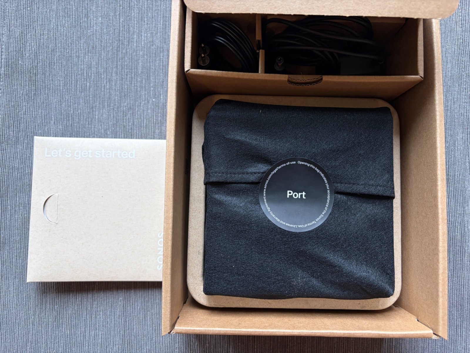 Sonos Port Wireless Audio Streamer – Black | Open Box | Unused