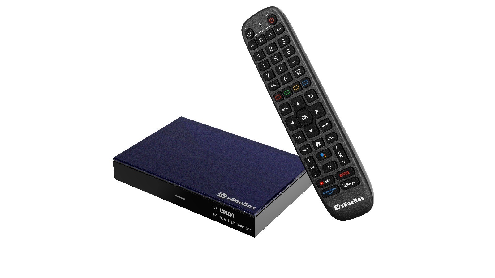 vSeeBox v6 plus Android 14 OS 2026 Model. AUTHORIZED DISTRIBUTOR