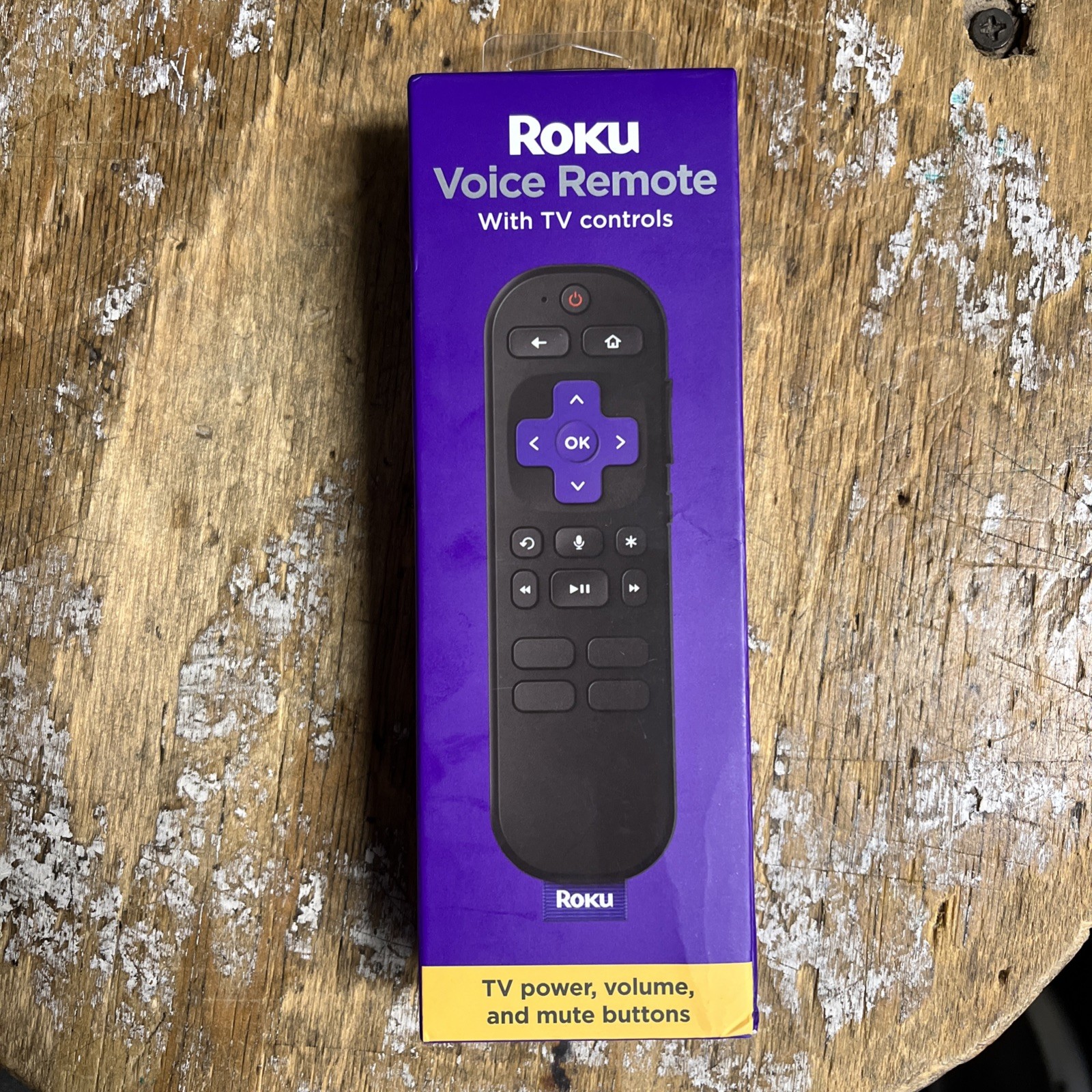 New Roku Voice Remote With TV Controls RCA1RW