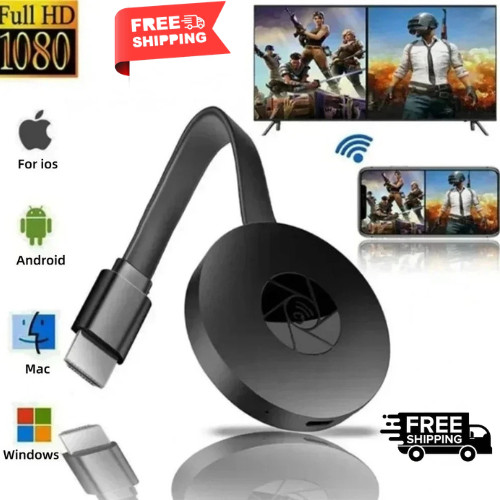 For Chromecast Google Wireless HDMI-Compatible HD Display Media Streaming_Video