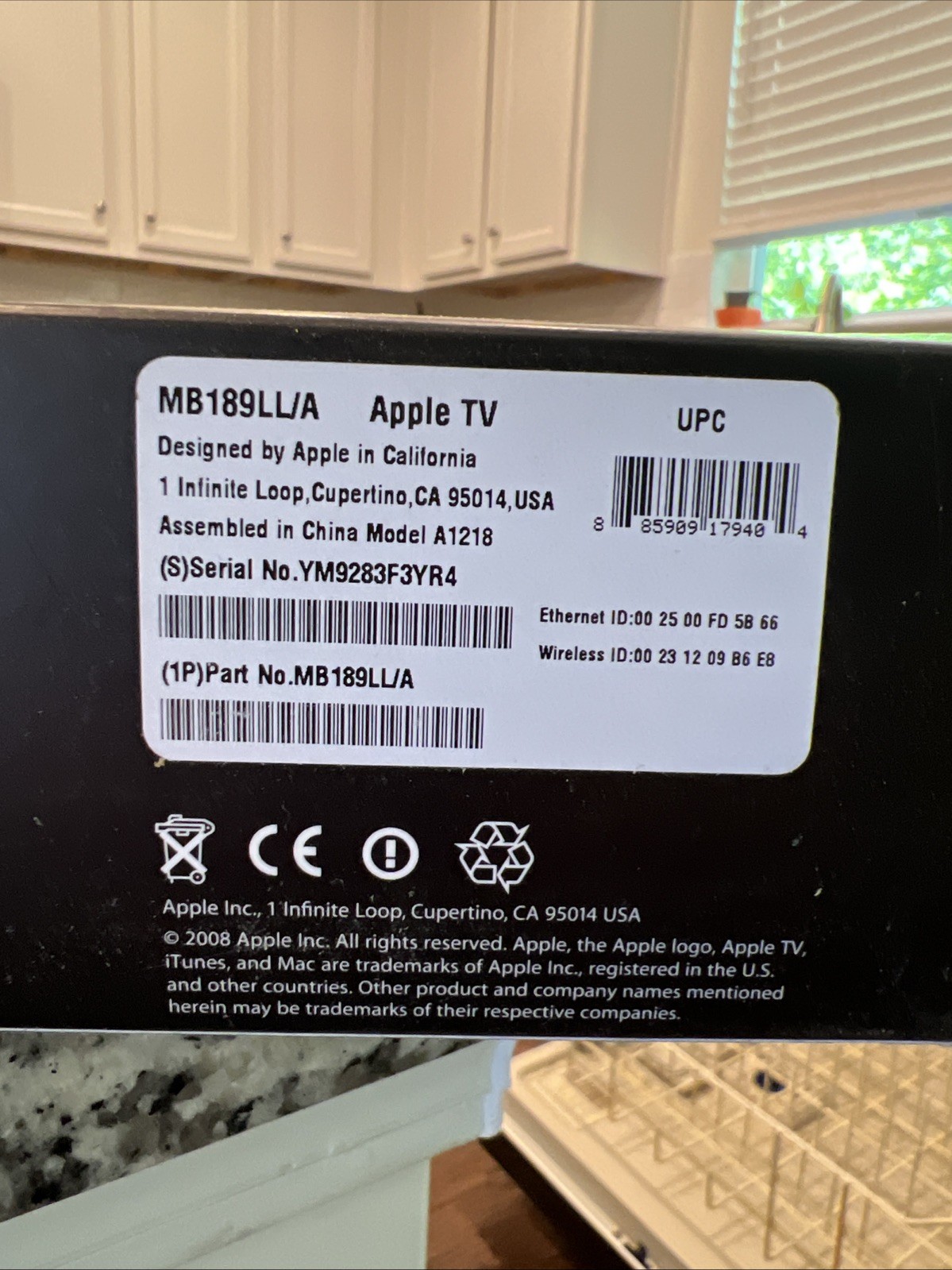 Apple TV (1st Generation) – Model A1218 | Fully Working