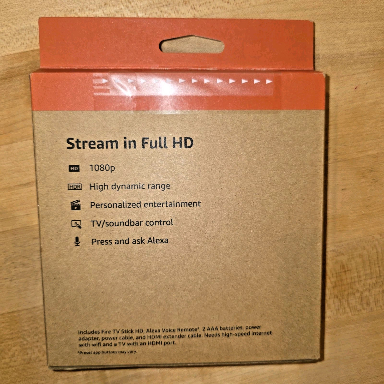 NEW Amazon Fire TV Stick HD 8GB Wi-Fi 5 Alexa Voice Remote 1080p Streaming