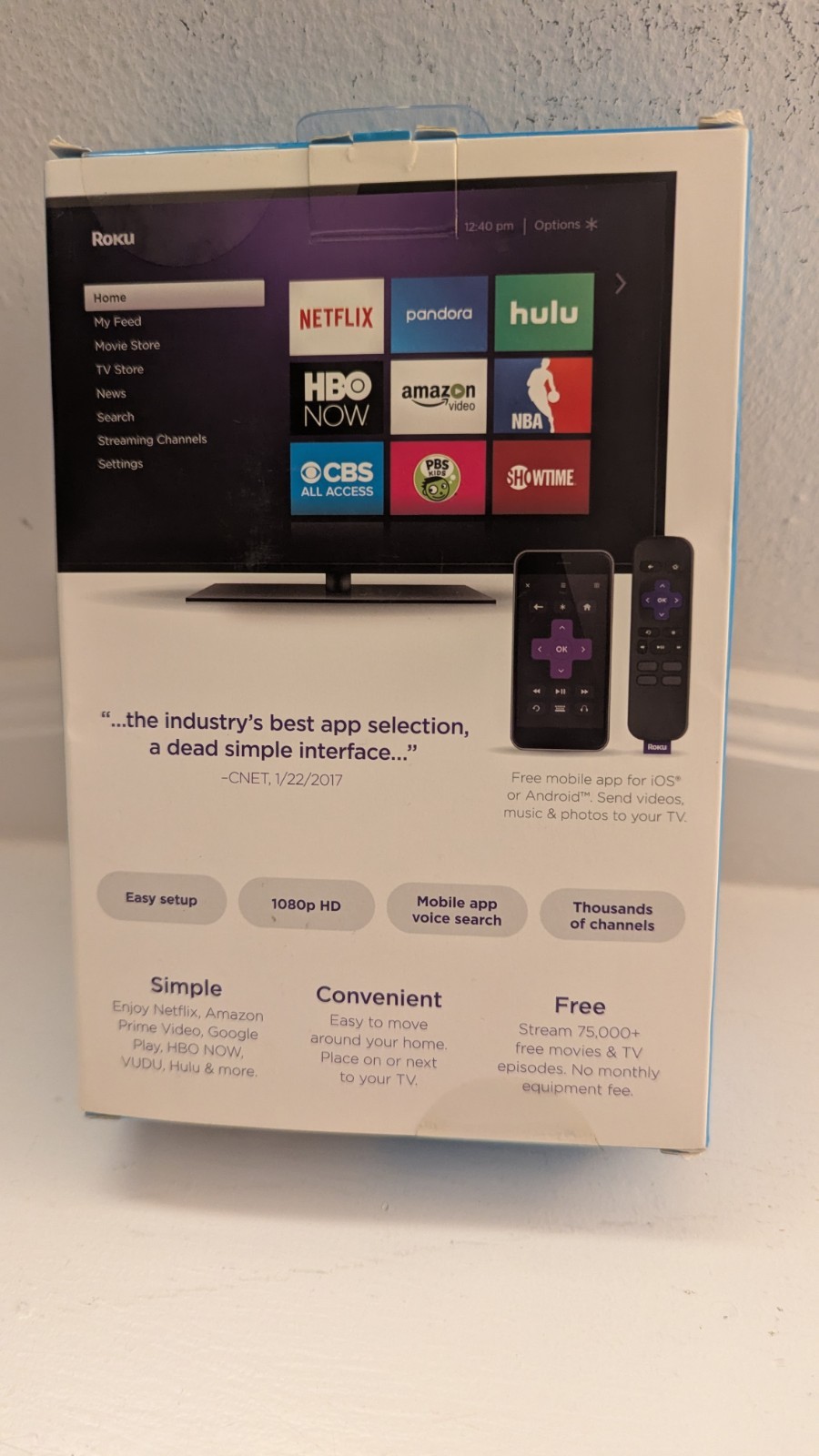 Roku Express Unopened New Streaming Media Player