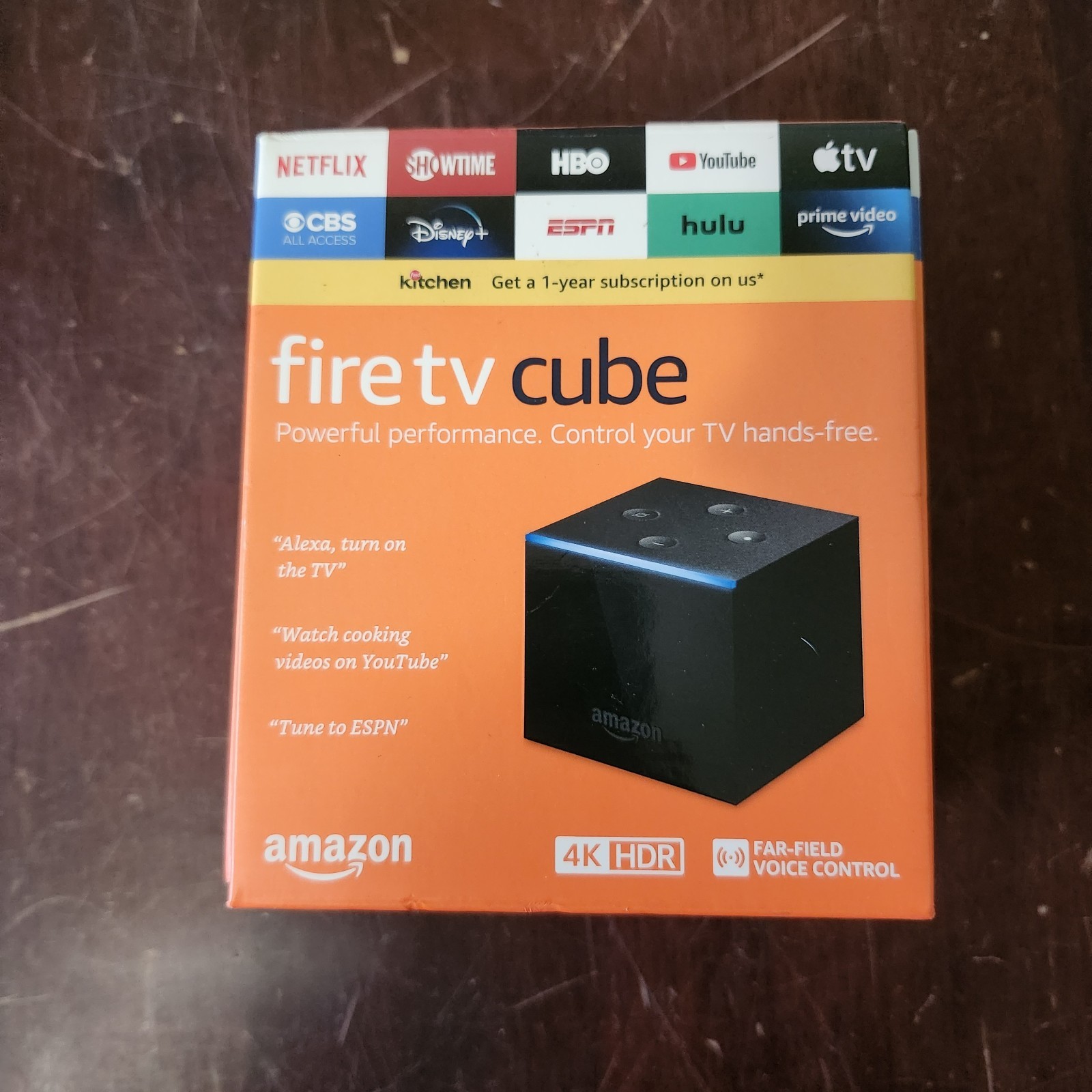 Amazon Fire TV Cube (2nd Gen) 4K Ultra HD Hands-Free Streaming Player Alexa -New
