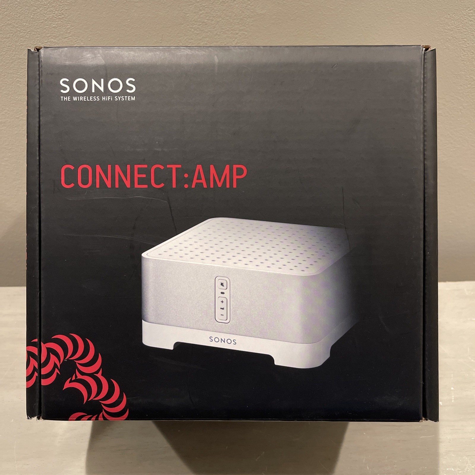 Sonos Connect:Amp Digital Media Streamer – White/Gray (CTAZPUS1)