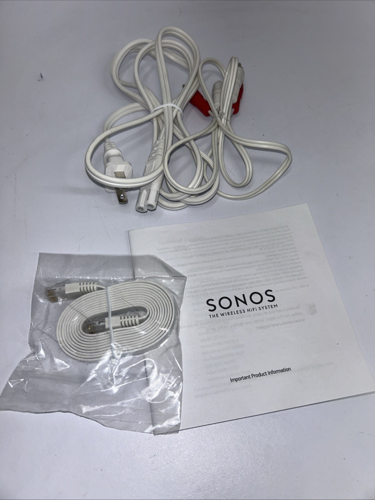 Sonos Connect S1 Gen 1 White Wireless Music Media Streaming Player (2014) Tested