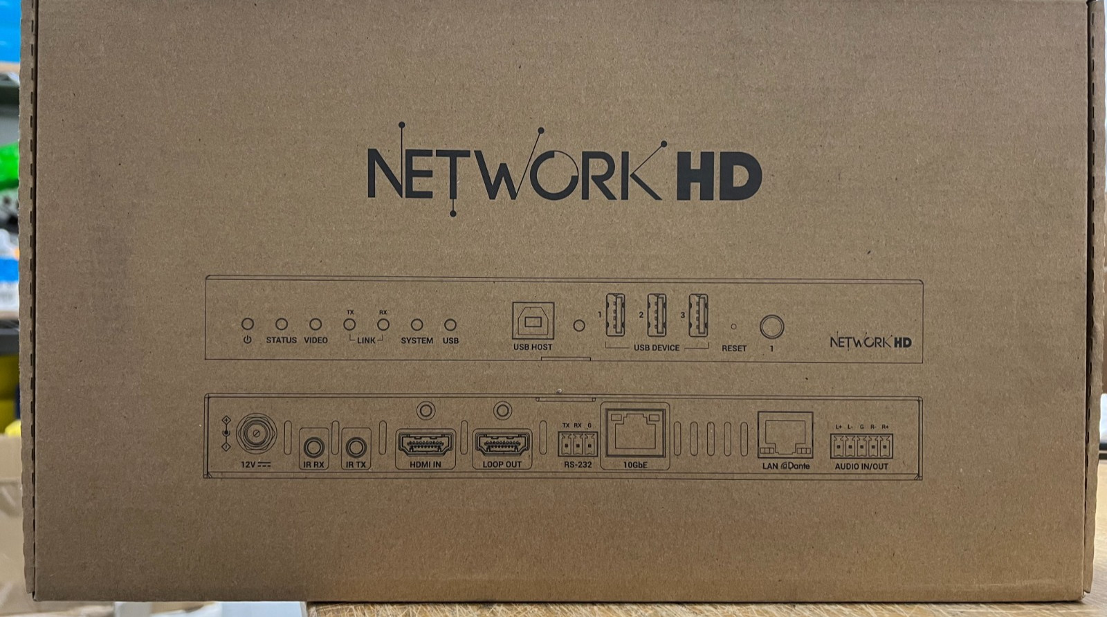 NHD-610-TX V1 4K60 10 gbe SDVoE AV over IP Encoder with Dante Audio