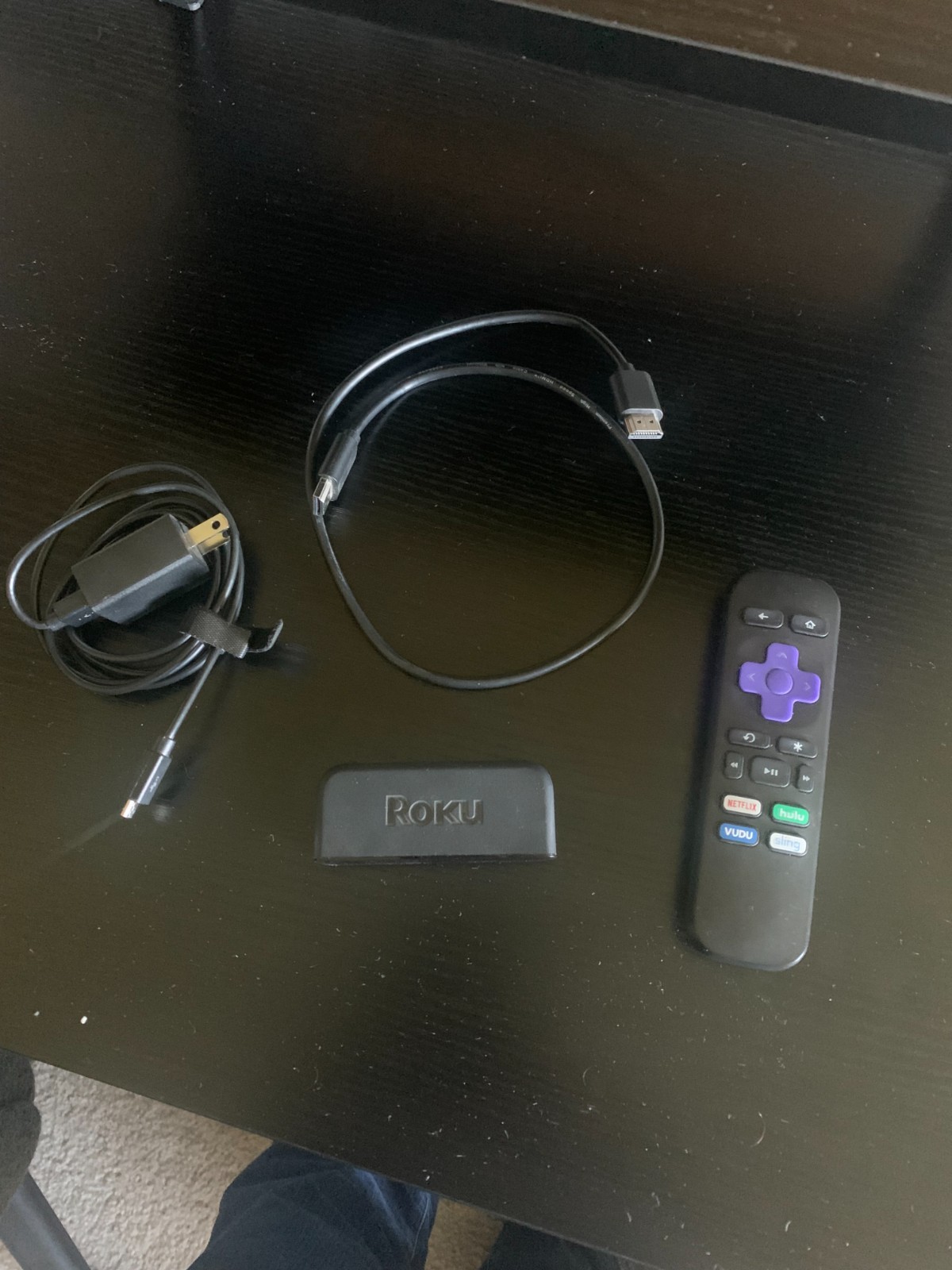 Roku Express (5th Generation) Media Streamer 3700RW VUDU Edition – Black