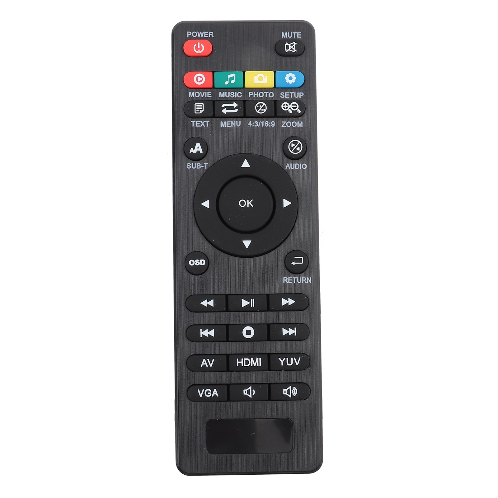 1080P HD Audio Video Media Player Box With IR Remote Control – (USS) I DWZO