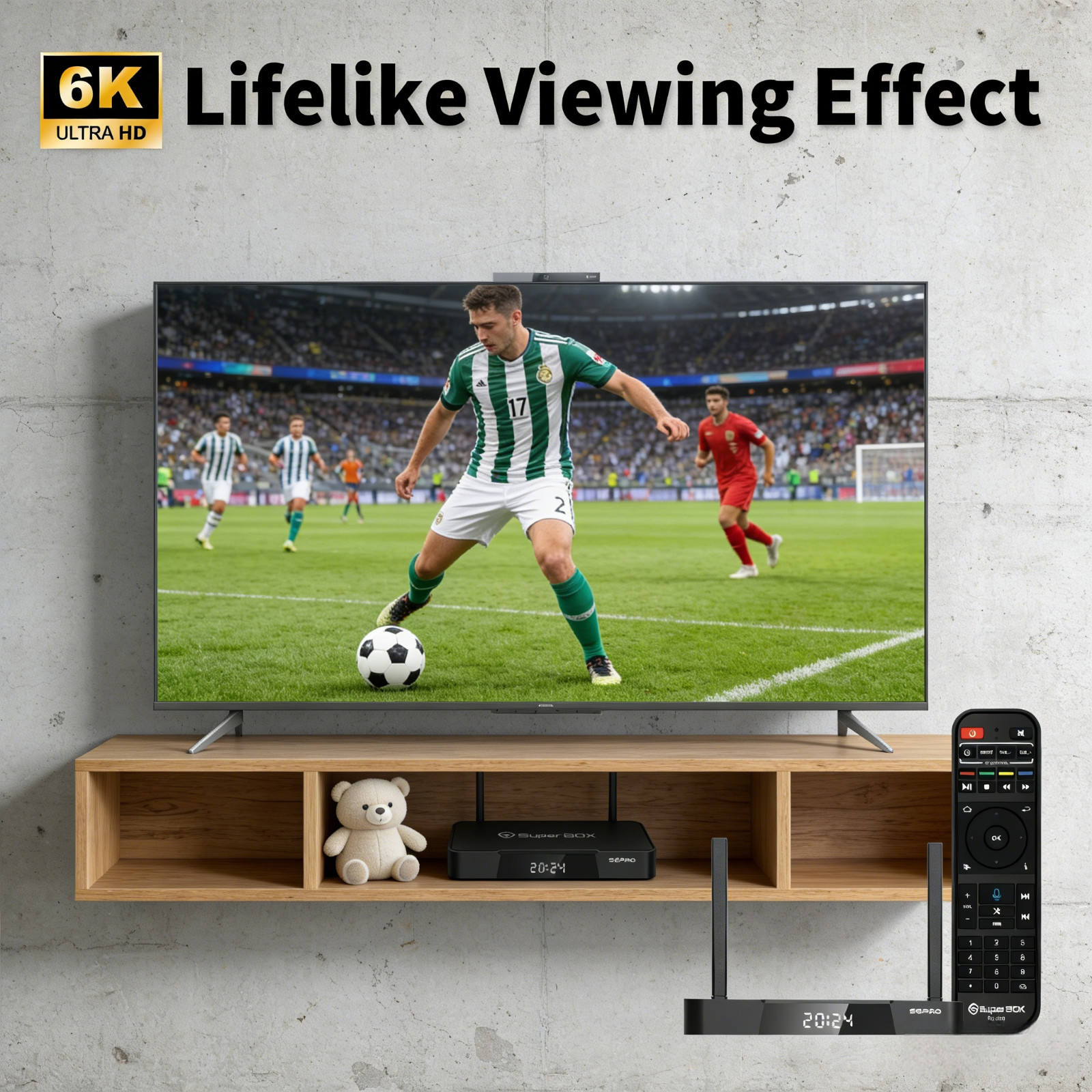 Superbox Tv Box S6 Pro 32GB Streaming Media Player