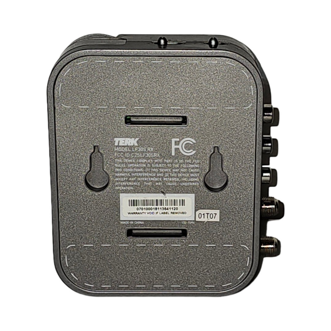 TERK TV ANYWHERE LF-30S Wireless A/V Audio Video Receiver System With AC Adapter