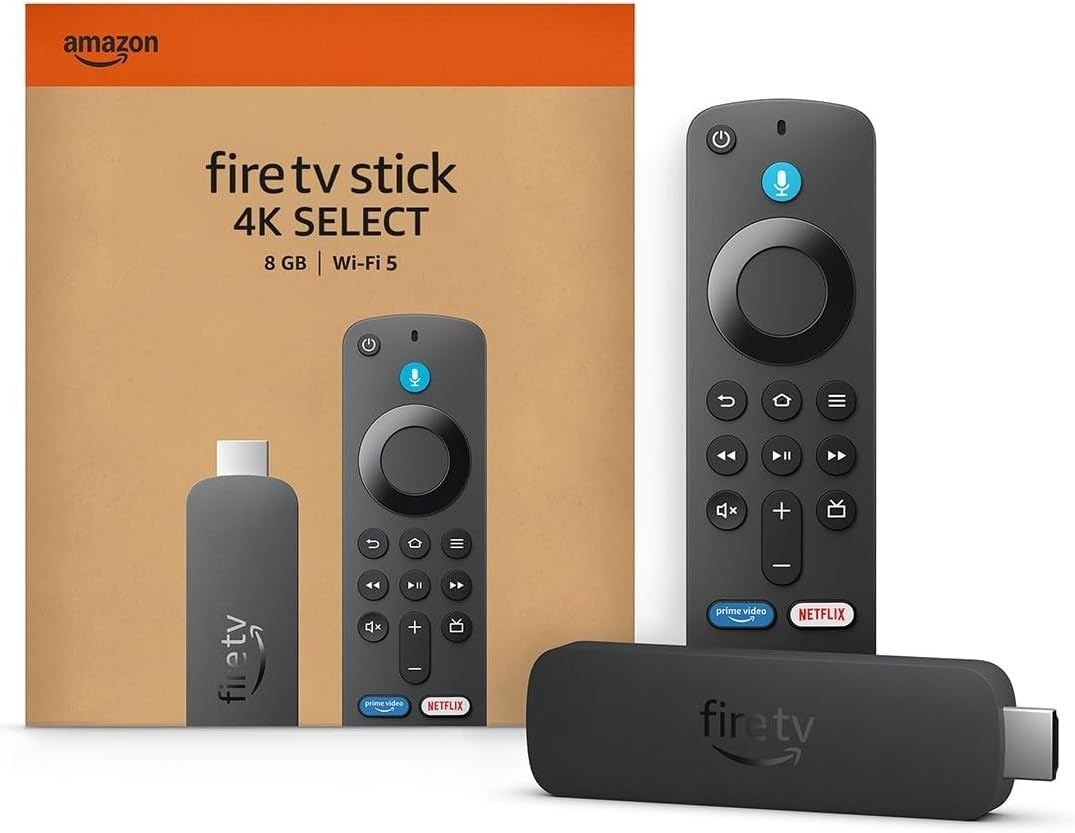 Fire TV Stick 4K Select – Ultimate 4K Streaming Device with Alexa Voice Control