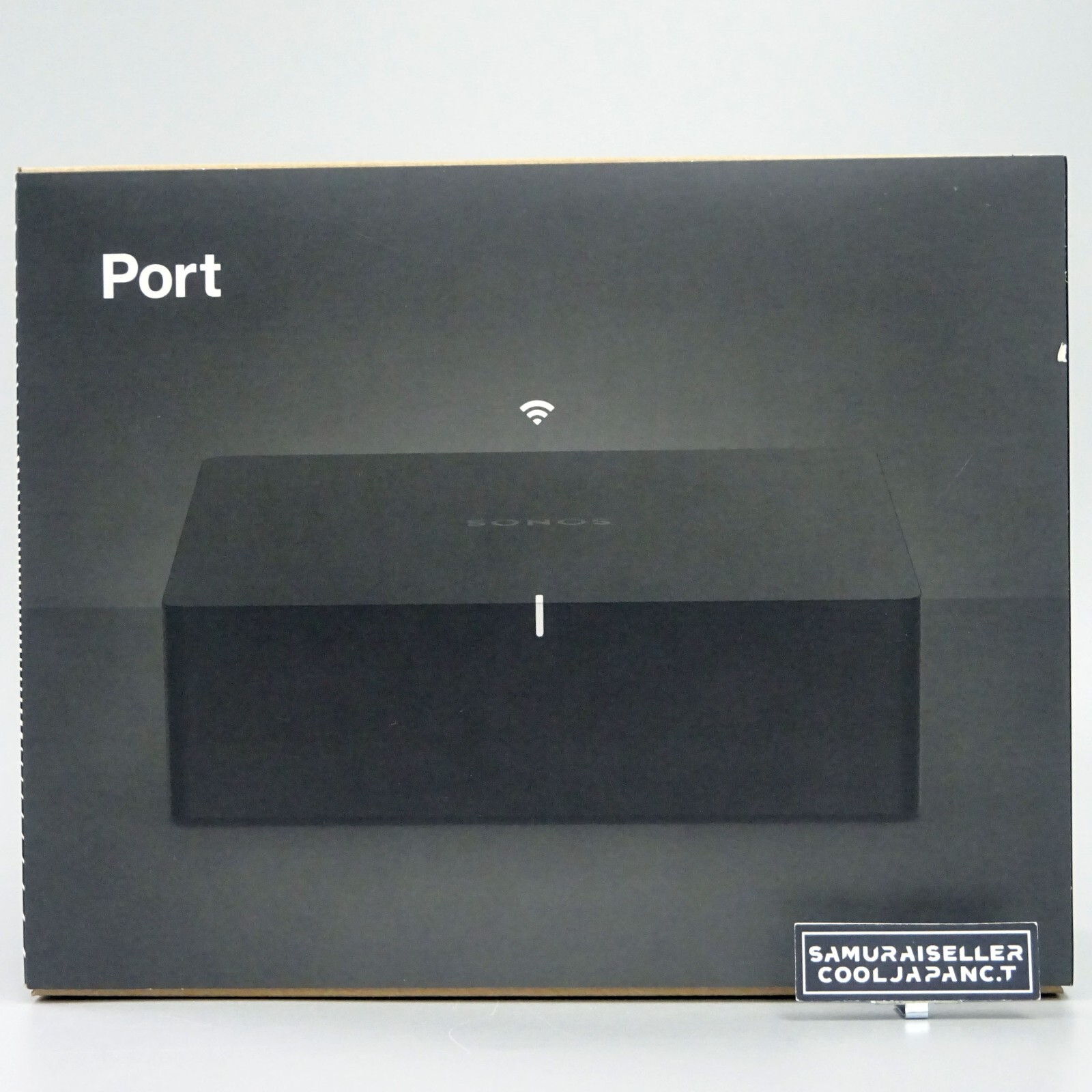 Sonos Port Network Audio Receiver PORT1JP1BLK AirPlay Wi-Fi Streaming 24-bit NEW