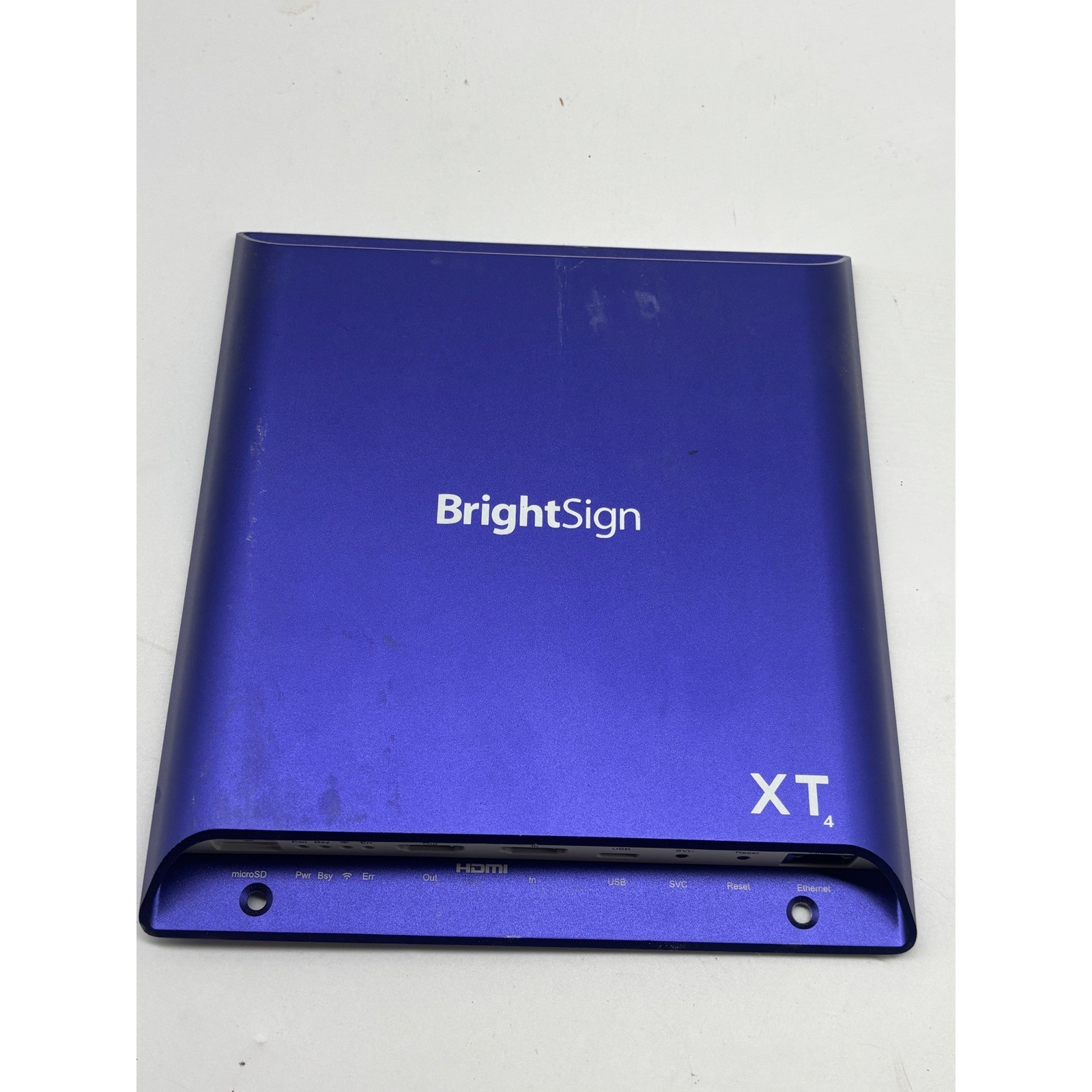 BrightSign XT1144 4K Digital Signage Media Player Purple XT4 Series PoE+ HDMI In