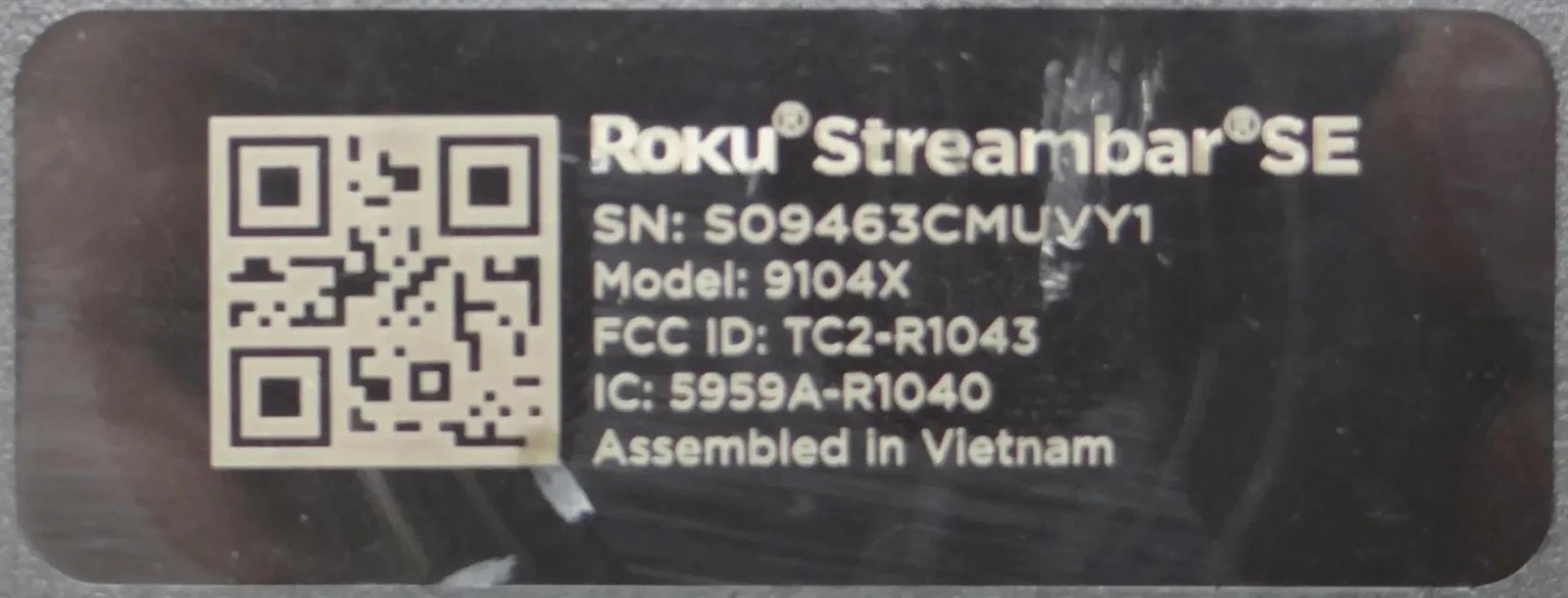 Roku 9104X Compact 4K HDR Streaming Device – Free shipping