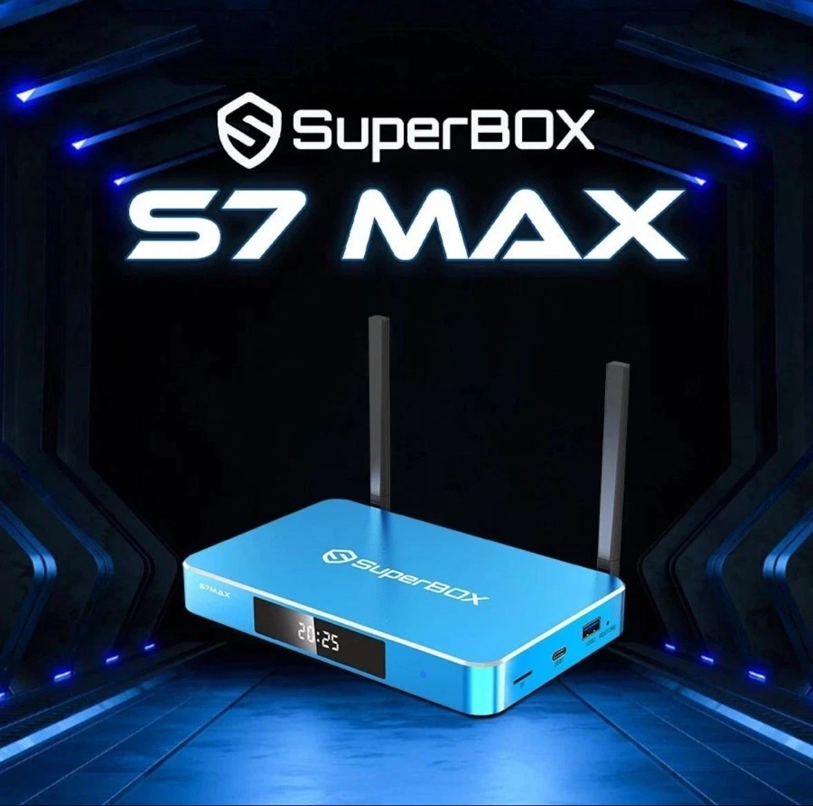NEW RELEASE 2026 SUPERBOX S7 MAX – Newly Upgraded – Fast Shipping – In Stock!!