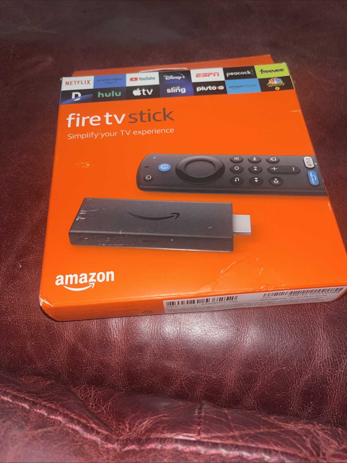 Amazon Fire TV Stick HD 3rd Gen with Alexa Voice Remote Including TV Control New