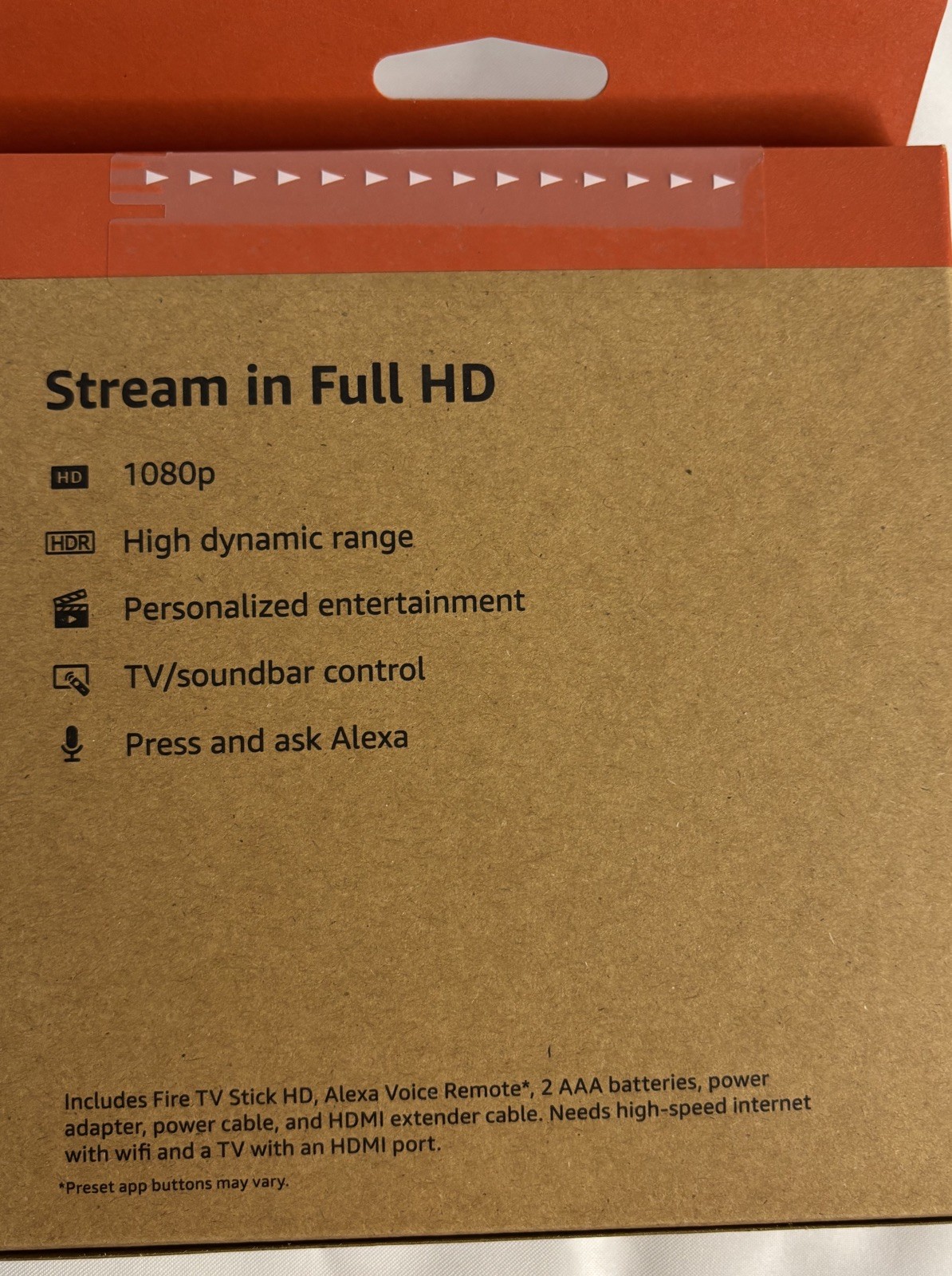 Amazon Fire TV Stick HD 8GB Wi-Fi 5 New