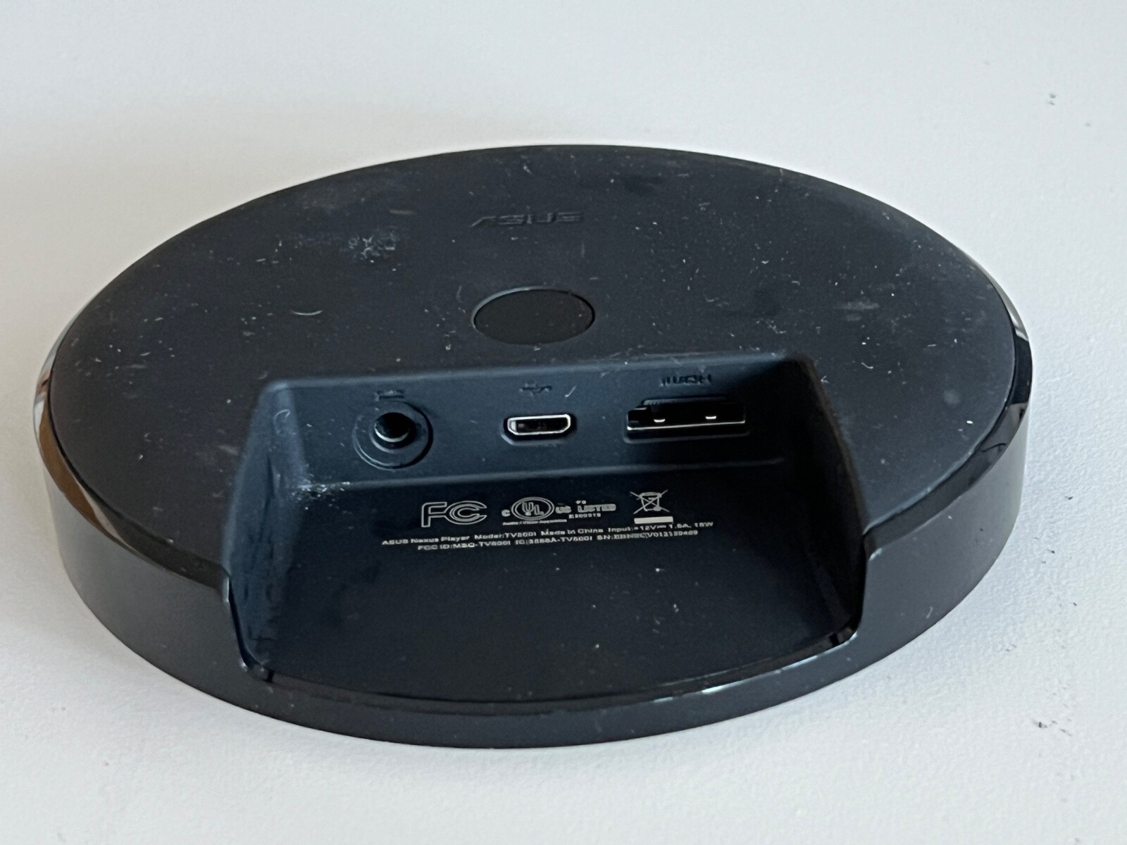 Google ASUS Nexus Player Streaming Media Console TV500I – No Power Adapter