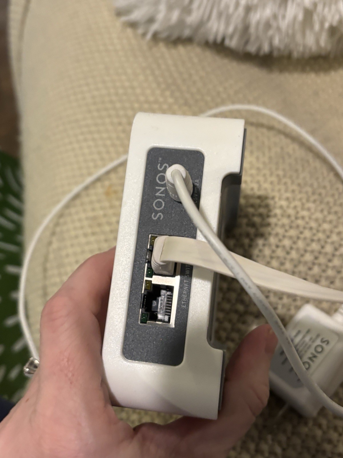 Sonos Connect BRIDGE – White Unit with power supply included