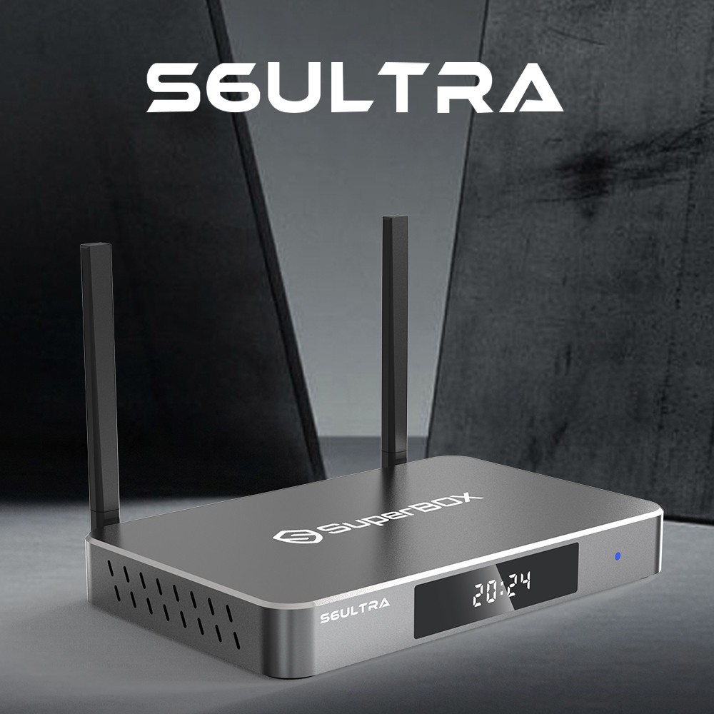 SuperBox S6 Ultra TV BOX Authorized Dealer SameDay Shipment Message MeSend Gift