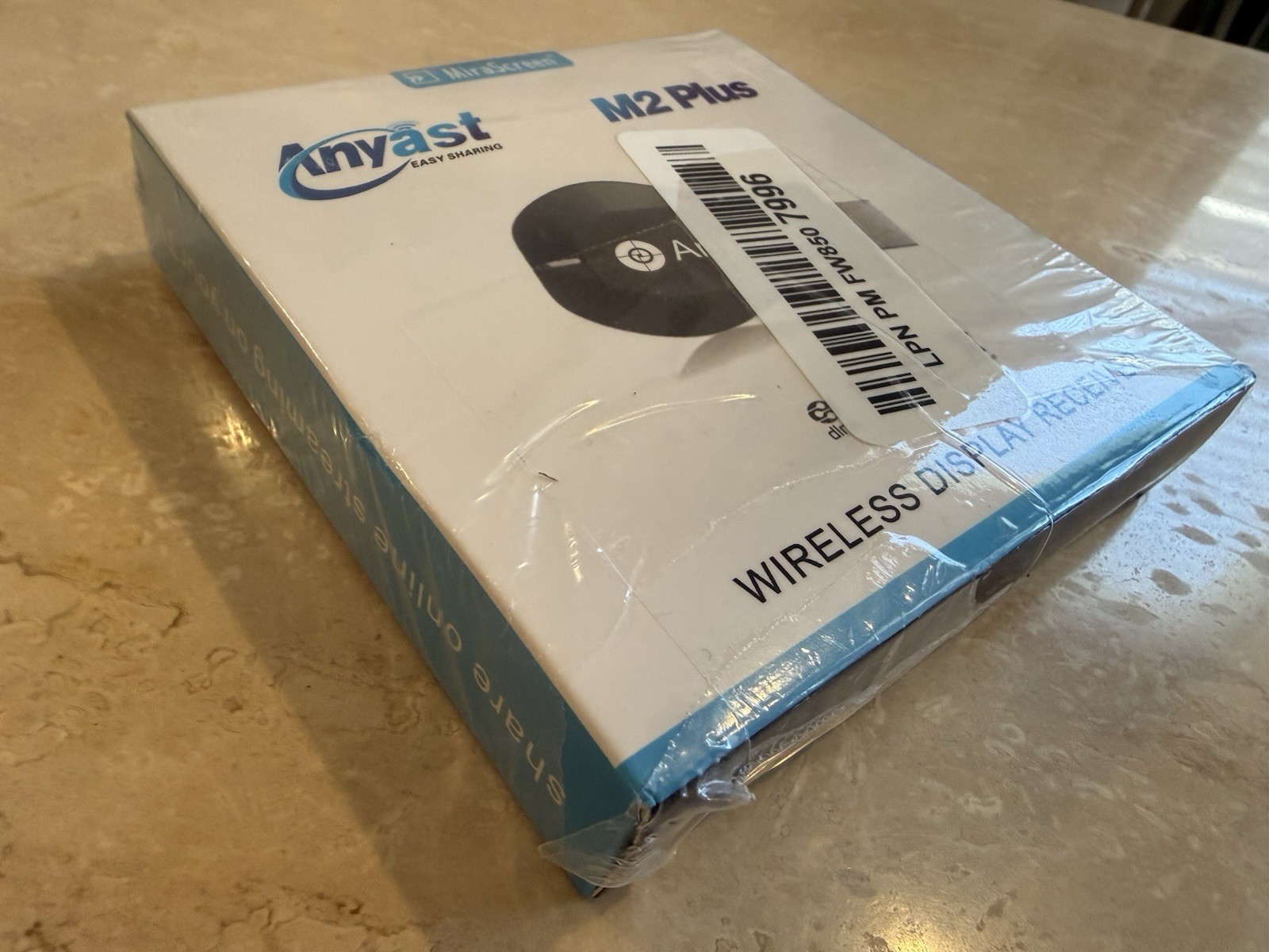 AnyCast M2 Plus Wireless Display Adapter Wi-Fi HDMI Screen Mirroring Receiver.