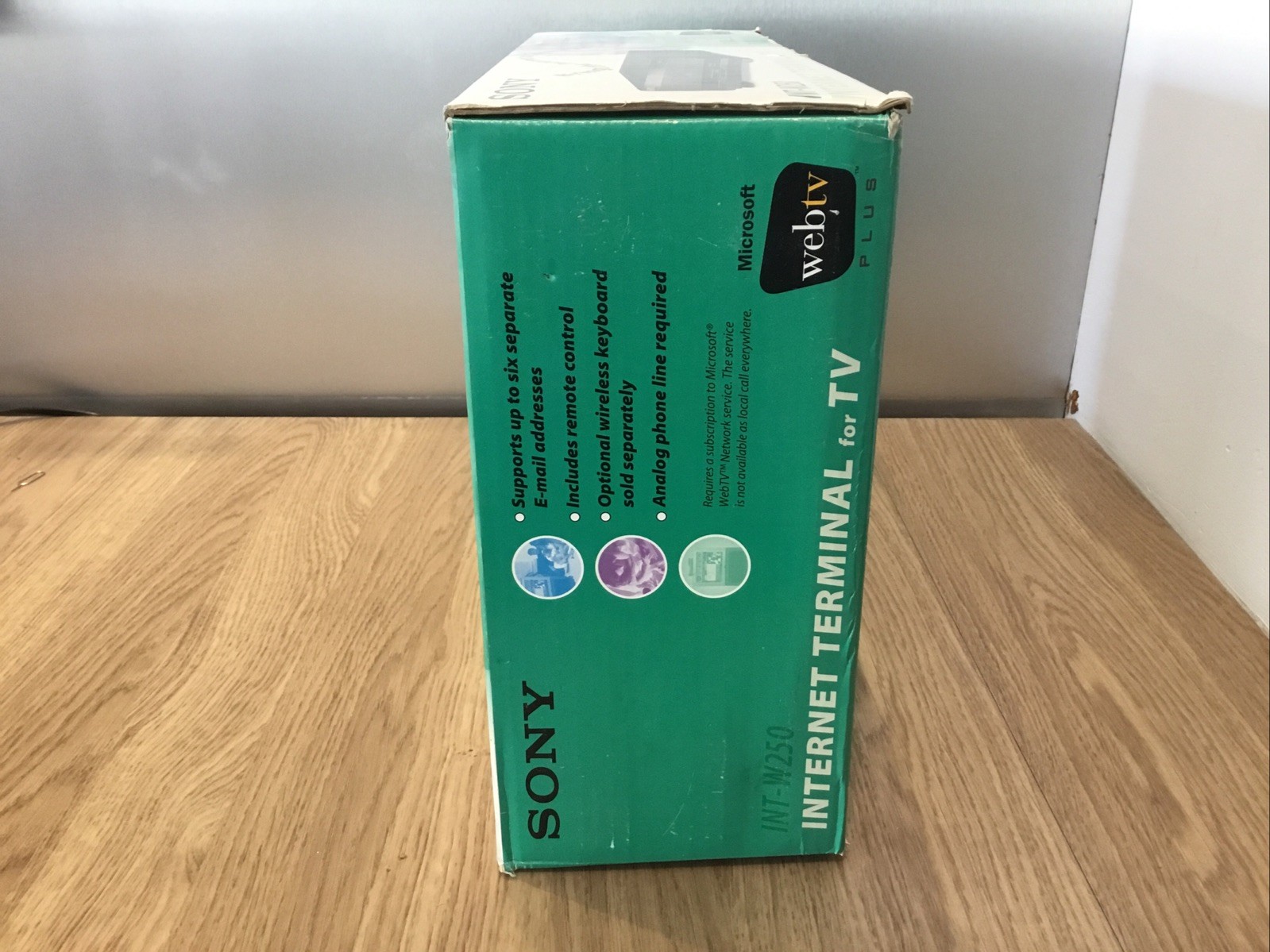 Sony INT-W250 Microsoft WebTV Plus Web Surfing Internet Terminal For TV 1999